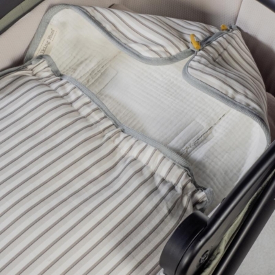 Saco Cuco 2 en 1 Botton Entretiempo Raya - Imagen 5