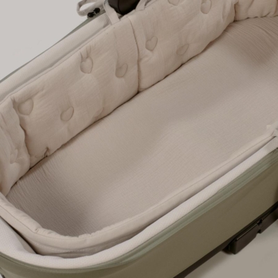 Cubre cuco con varillas y bajera ajustable Sintra Beige - Imagen 4