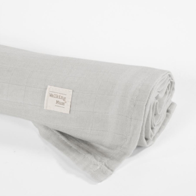 Set de Sábana bajera ajustable para capazo + muselina Sintra Verde - Imagen 2