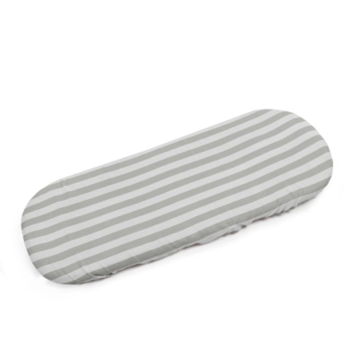 Set de Sábana bajera ajustable para capazo + muselina Sintra Verde - Imagen 3