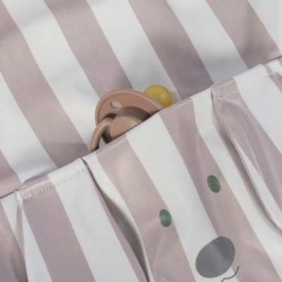 Babero con mangas Sintra Beige - Imagen 4