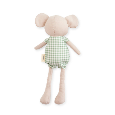 Ratoncito de tela Spring Cottage Vichy - Imagen 2