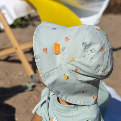 Gorro con protección solar Bee Happy 0-6 meses - Imagen 2