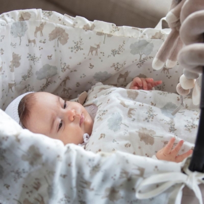 Cubre cuco con varillas y bajera ajustable Nara - Imagen 2