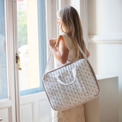 Maleta maternal Botton Flores - Imagen 4