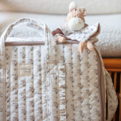 Maleta maternal Botton Flores - Imagen 5