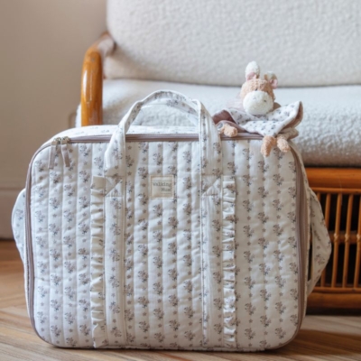 Maleta maternal Botton Flores - Imagen 2