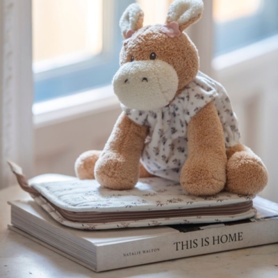 Burrito de peluche Botton Flores - Imagen 3