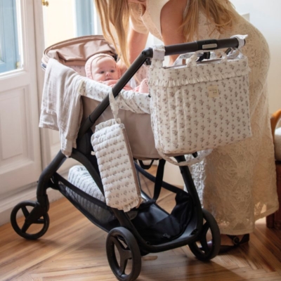 Bolsa Canastilla Botton Flores - Imagen 2