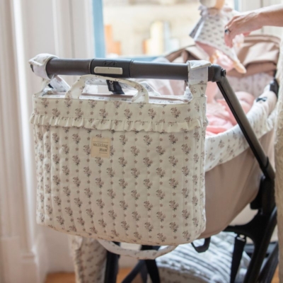 Bolsa Canastilla Botton Flores - Imagen 4