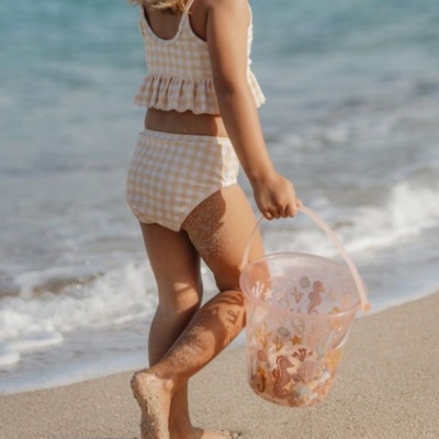 Cubo de playa Ocean Dreams rosa - Imagen 7