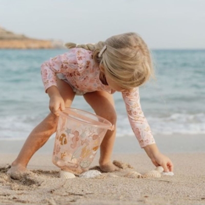 Cubo de playa Ocean Dreams rosa - Imagen 2