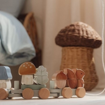 Tren de madera ardilla Forest Friends - Imagen 10