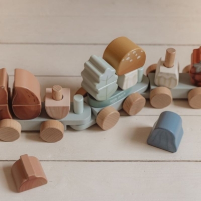 Tren de madera ardilla Forest Friends - Imagen 9