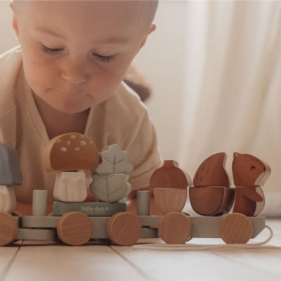 Tren de madera ardilla Forest Friends - Imagen 6