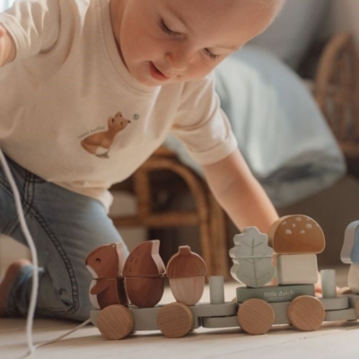 Tren de madera ardilla Forest Friends - Imagen 5