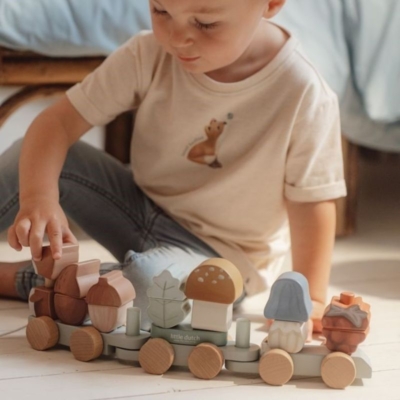 Tren de madera ardilla Forest Friends - Imagen 3