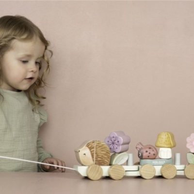 Tren de madera Erizo Fairy Garden - Imagen 4