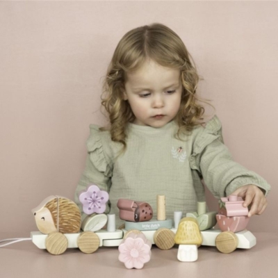 Tren de madera Erizo Fairy Garden - Imagen 3