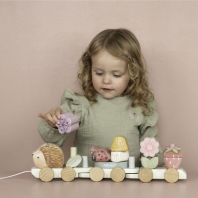 Tren de madera Erizo Fairy Garden - Imagen 2