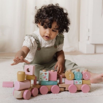 Tren de madera Fairy Garden - Imagen 2