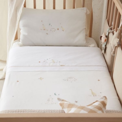 Funda nórdica cuna + Relleno + Protector + Funda almohada Happy Forest - Imagen 4