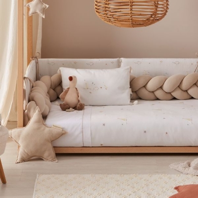 Funda nórdica cuna + Relleno + Protector + Funda almohada Happy Forest - Imagen 2