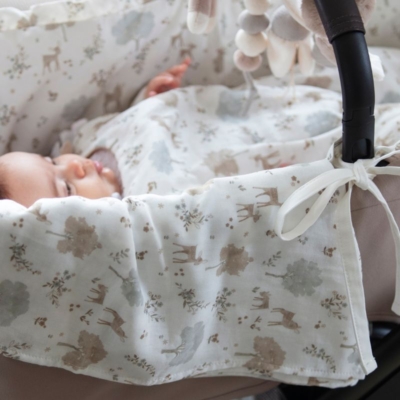 Muselina de bambú y algodón Nara - Imagen 2