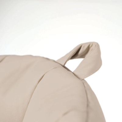 Sillón Puff infantil desenfundable beige - Imagen 9