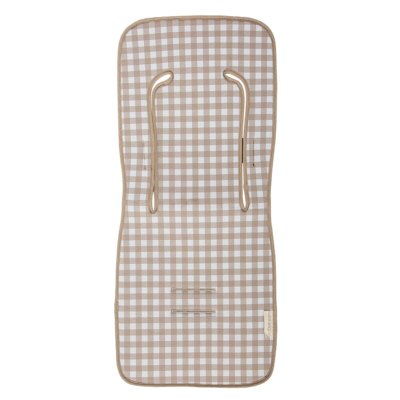 Colchoneta para silla Vichy Lino - Imagen 2