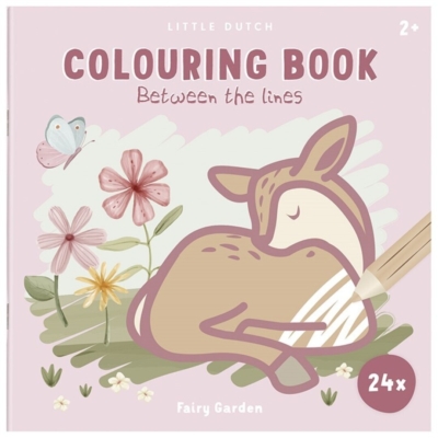Libro para colorear Fairy garden