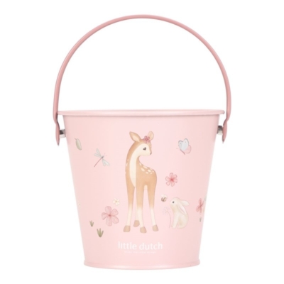 Cubo metal Fairy Garden