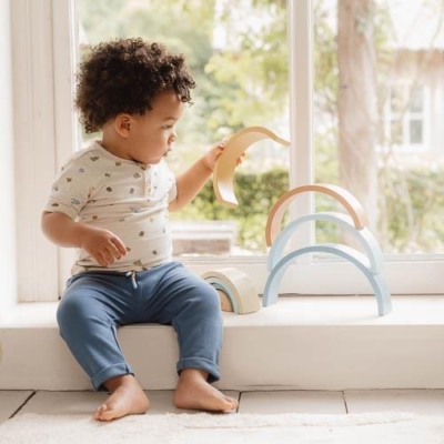 Arco iris de madera forest friends - Imagen 5