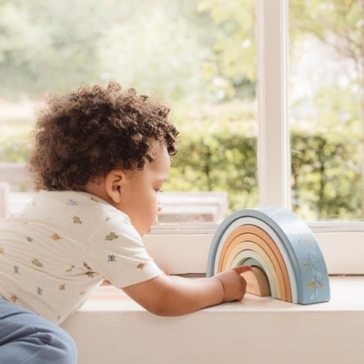 Arco iris de madera forest friends - Imagen 2