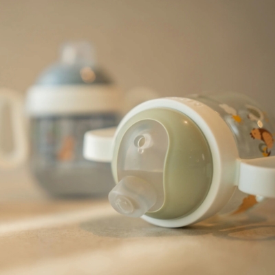 Vaso con caña y asas 200ml. Pequeña granja - Imagen 6