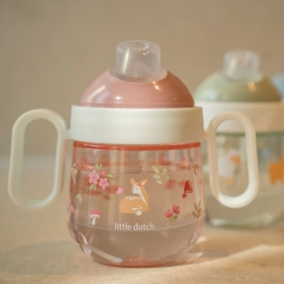 Vaso con caña y asas 200ml. Fairy Garden - Imagen 4