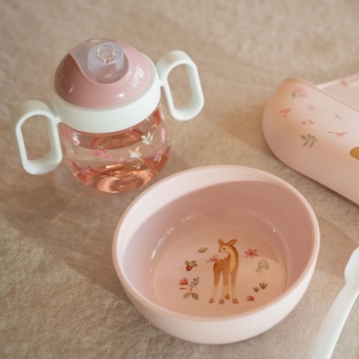 Vaso con caña y asas 200ml. Fairy Garden - Imagen 6