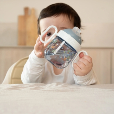 Vaso con caña y asas 200ml. Forest Friends - Imagen 2