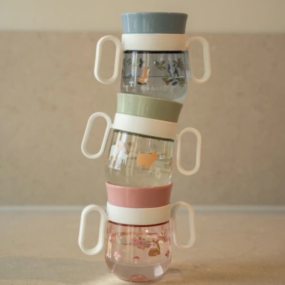 Vaso antiderrame 360 con asas Forest Friends - Imagen 2