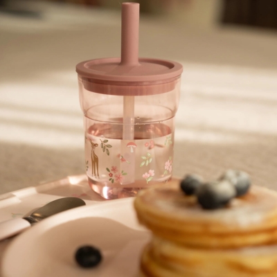 Vaso infantil con pajita Fairy Garden - Imagen 3