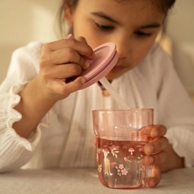 Vaso infantil con pajita Fairy Garden - Imagen 5