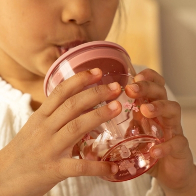 Vaso infantil con pajita Fairy Garden - Imagen 6