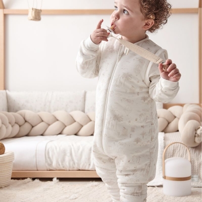 Saco de dormir de invierno Noe con mangas extraíbles 75 cm - Imagen 2