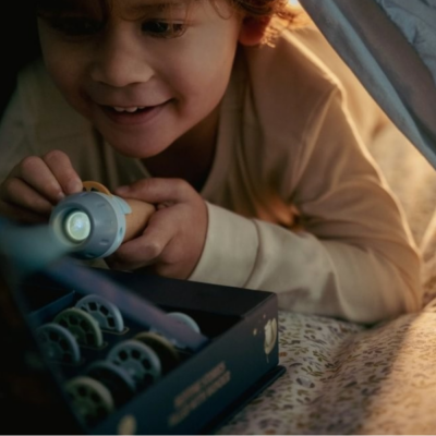 Proyector linterna azul - Imagen 4