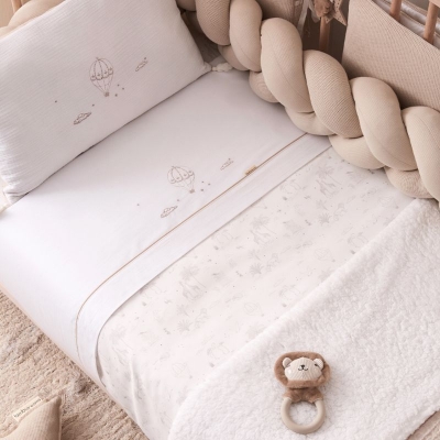 Funda nórdica cuna + Relleno + Protector + Funda almohada Noe - Imagen 3