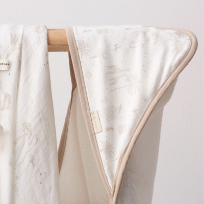 Capa de baño beige Noe - Imagen 2