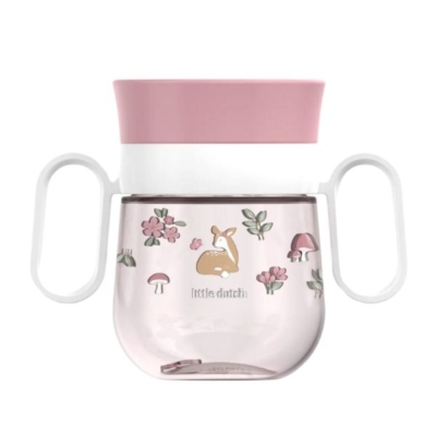 Vaso antiderrame 360 con asas Fairy Garden