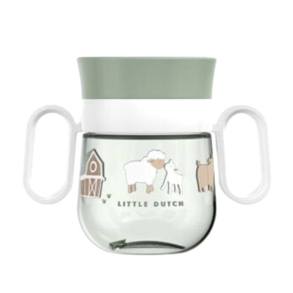 Pequeña granja Vaso antiderrame 360 con asas Pequeña granja - Imagen 1