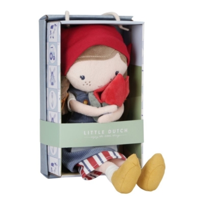 Muñeca blandita Rosa granjera flor - Imagen 8