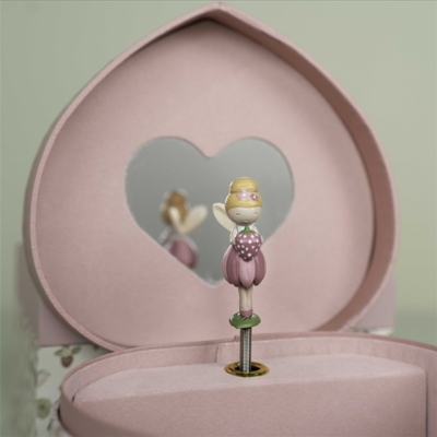 Joyero musical corazón Fairy garden - Imagen 7